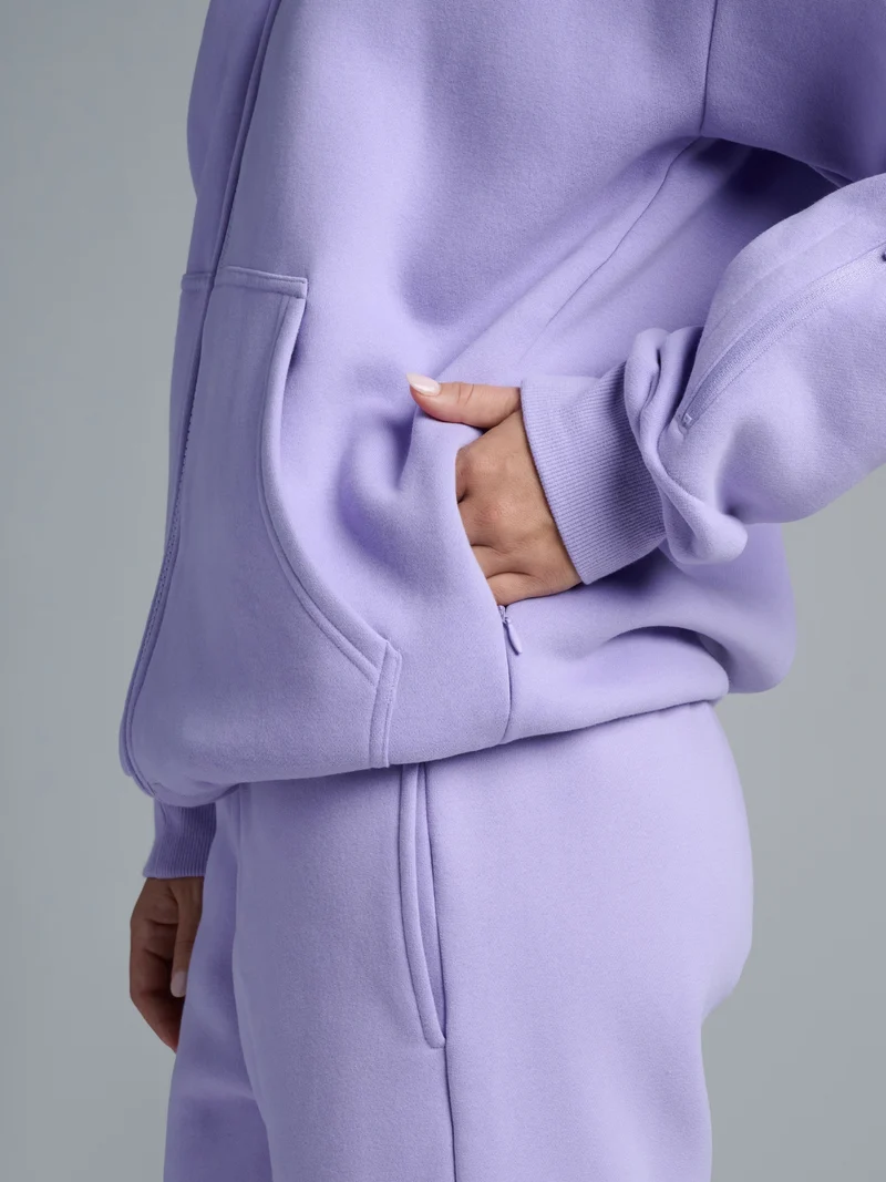 Airplane Mode Travel Zip Hoodie