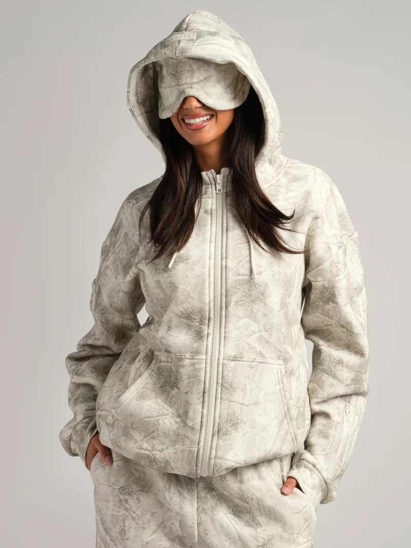 Airplane Mode Travel Zip Hoodie