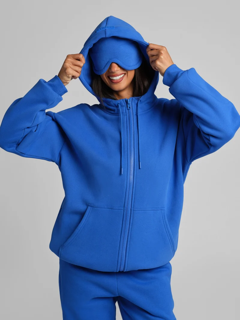Airplane Mode Travel Zip Hoodie