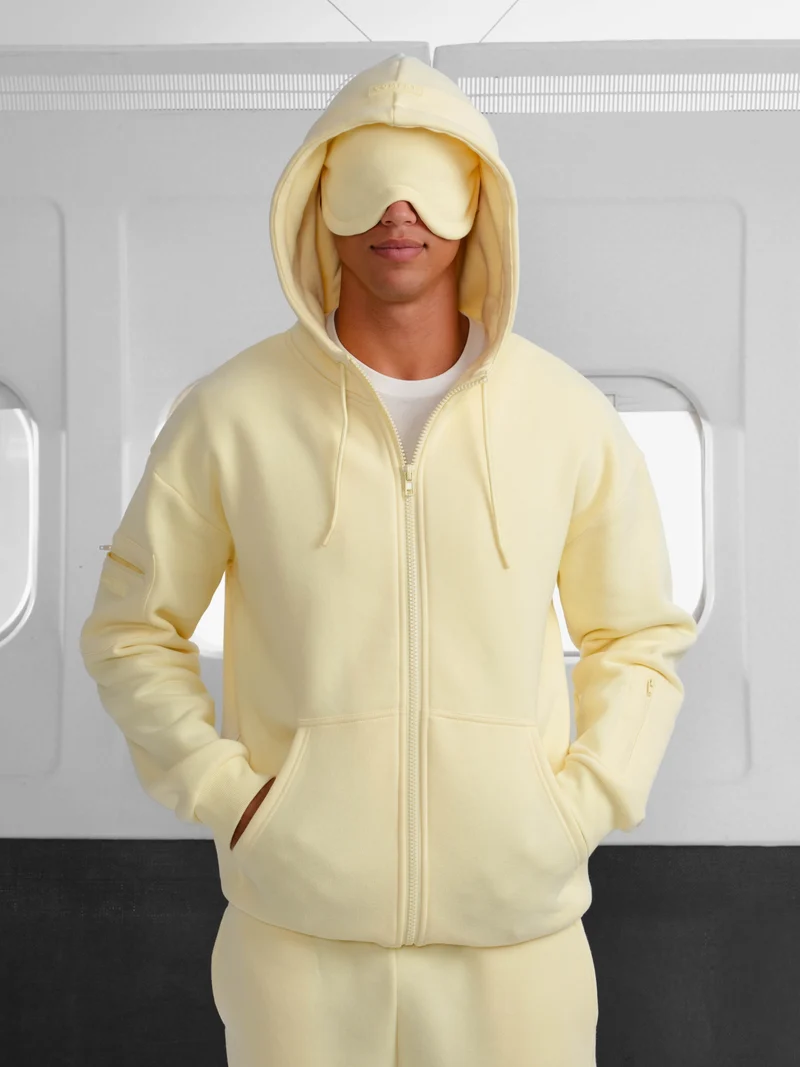 Airplane Mode Travel Zip Hoodie