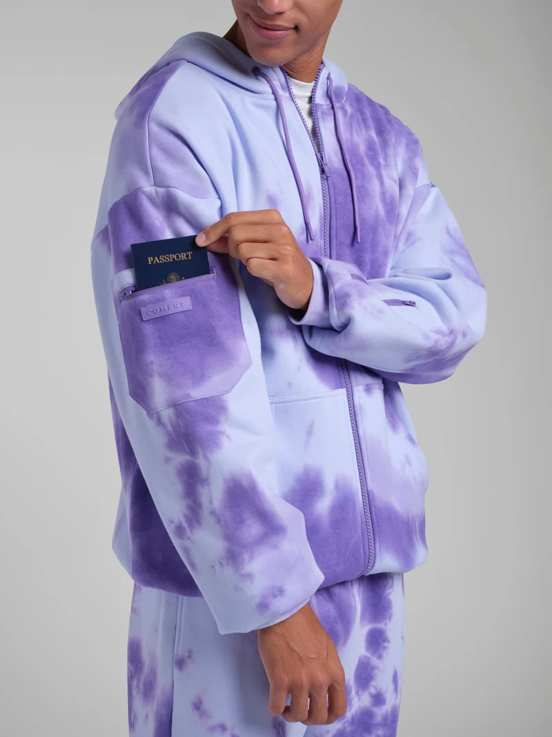 Airplane Mode Travel Zip Hoodie