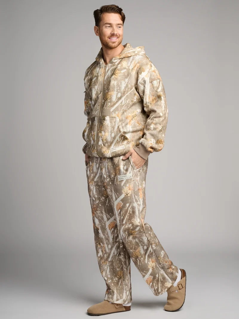 Camo Straight Leg Sweatpants