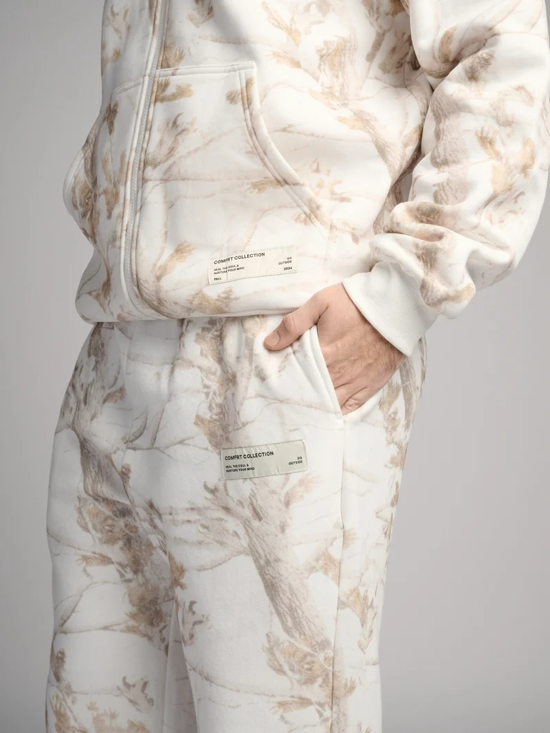 Camo Straight Leg Sweatpants