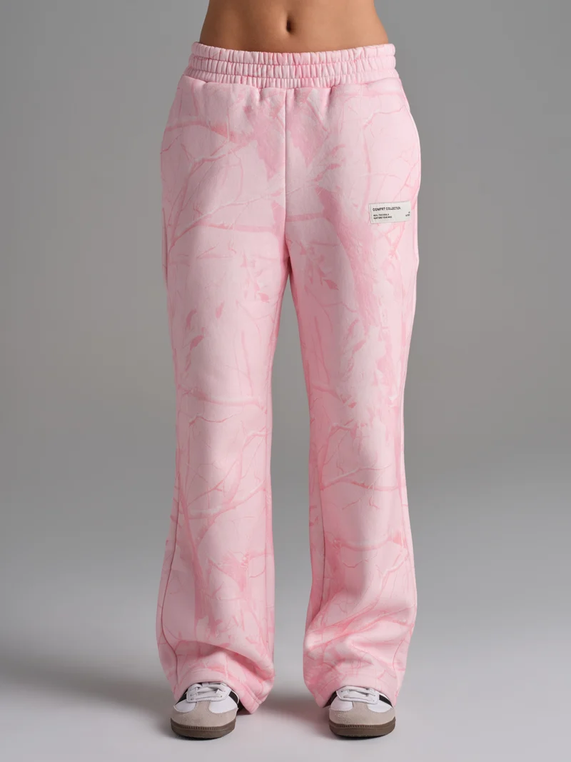 Camo Straight Leg Sweatpants