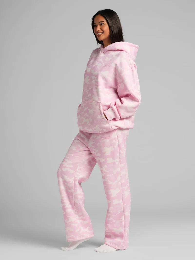 Camo Straight Leg Sweatpants