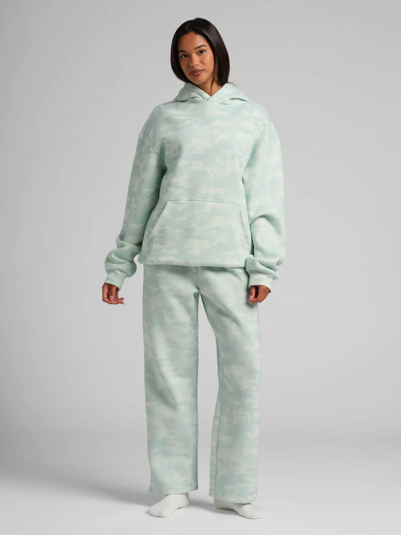 Camo Straight Leg Sweatpants