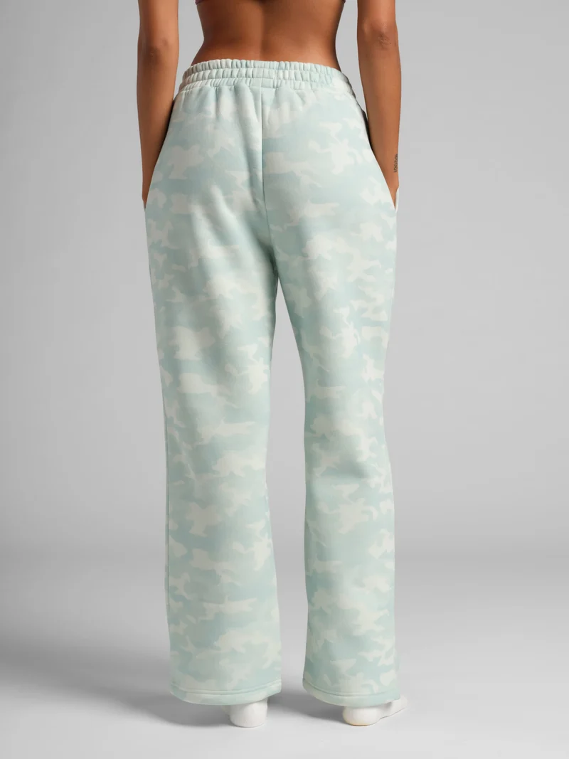 Camo Straight Leg Sweatpants