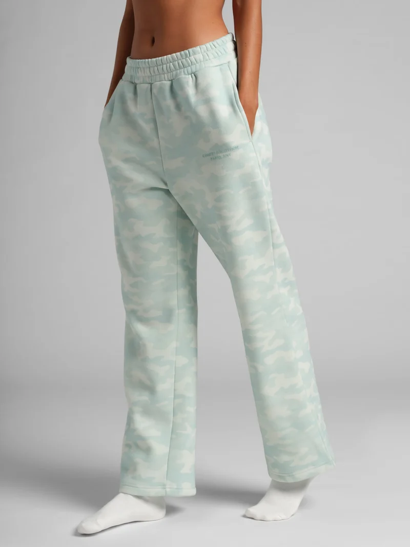 Camo Straight Leg Sweatpants