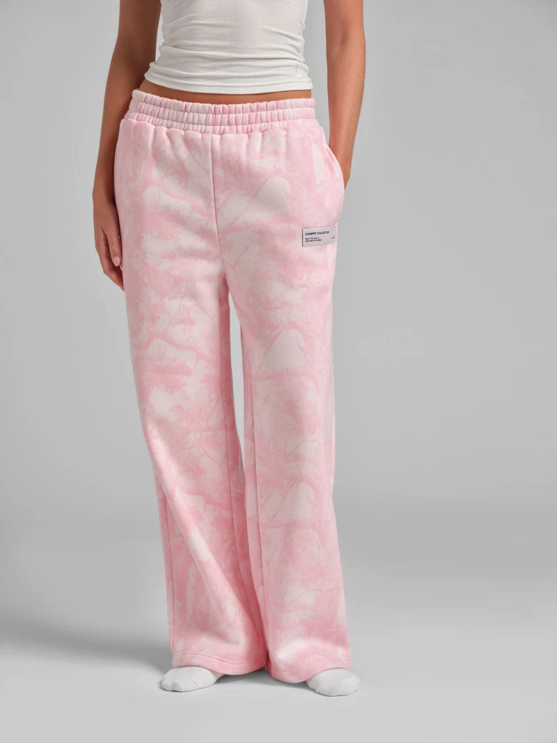 Camo Straight Leg Sweatpants