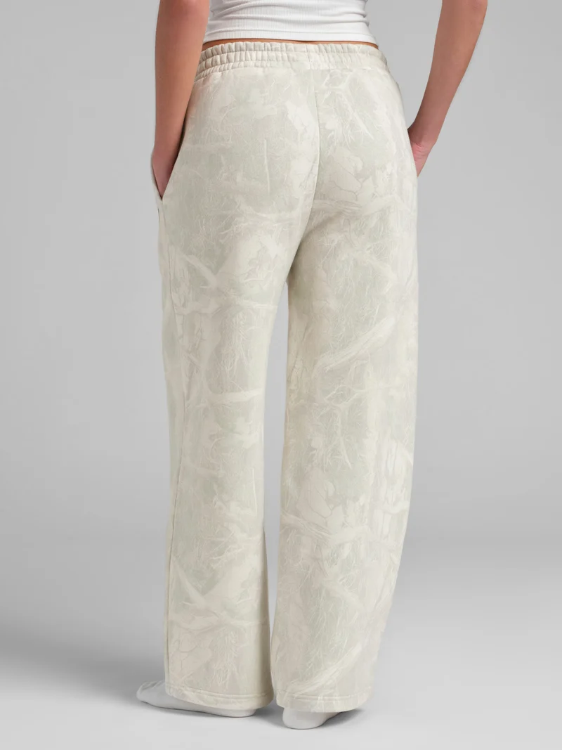 Camo Straight Leg Sweatpants
