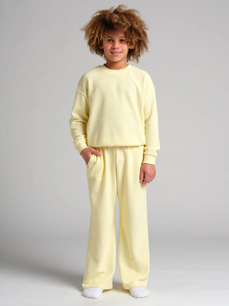 Waffle Kids Lounge Long Sleeve