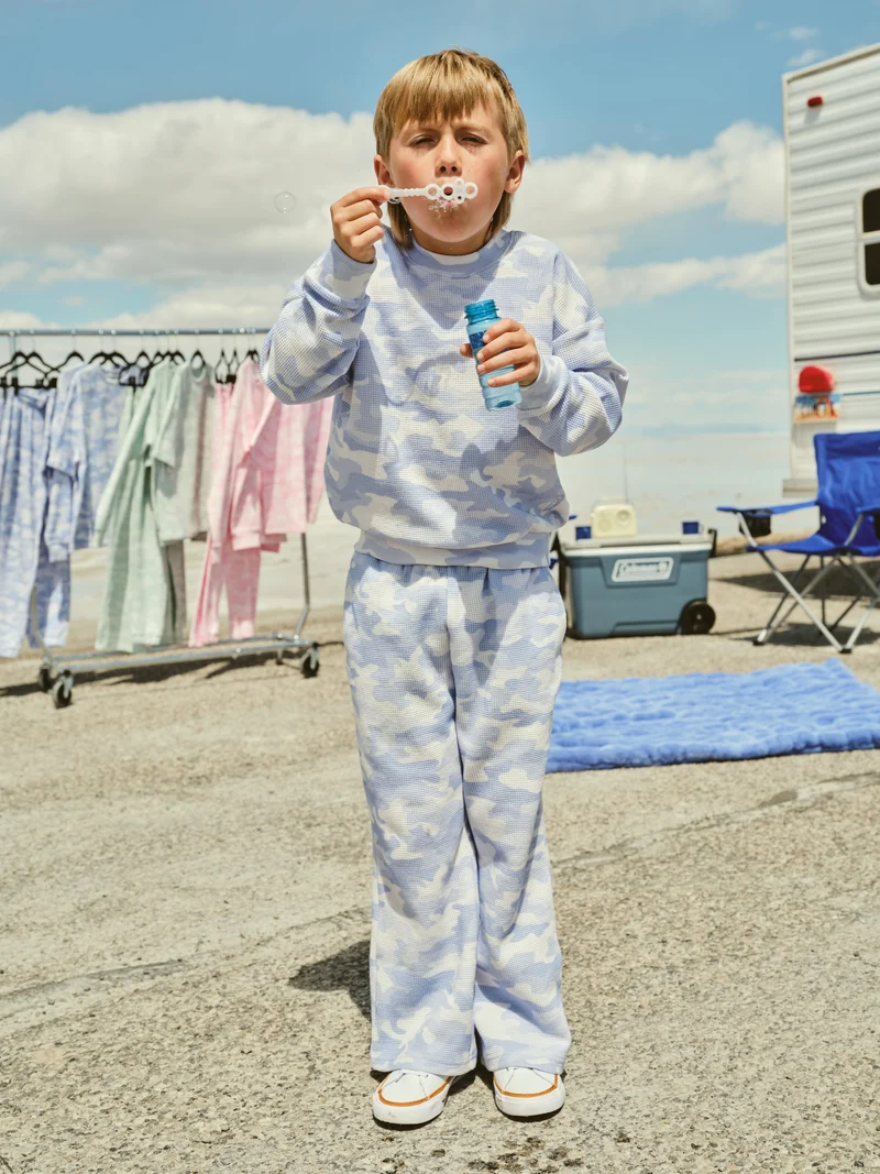 Waffle Kids Lounge Long Sleeve
