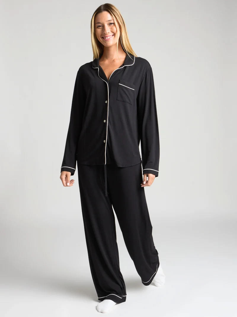 Luna Lounge Long Sleeve Pant PJ Set - Pre Order