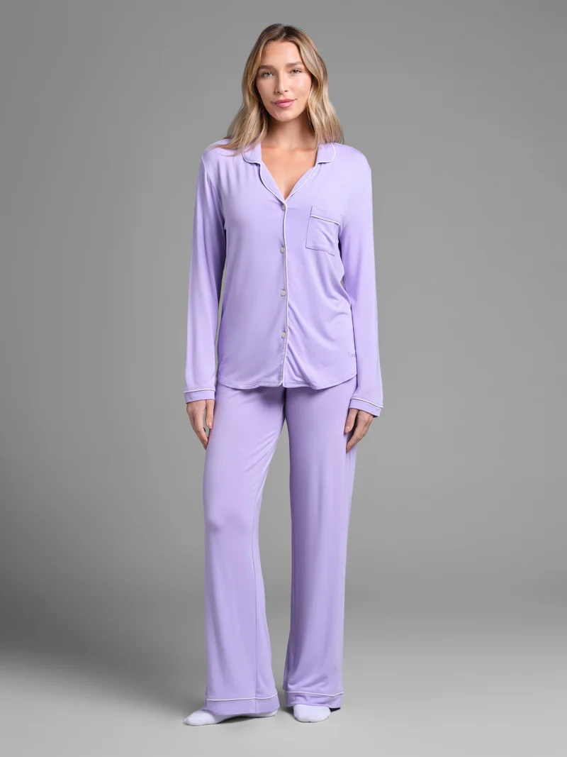 Luna Lounge Long Sleeve Pant PJ Set - Pre Order