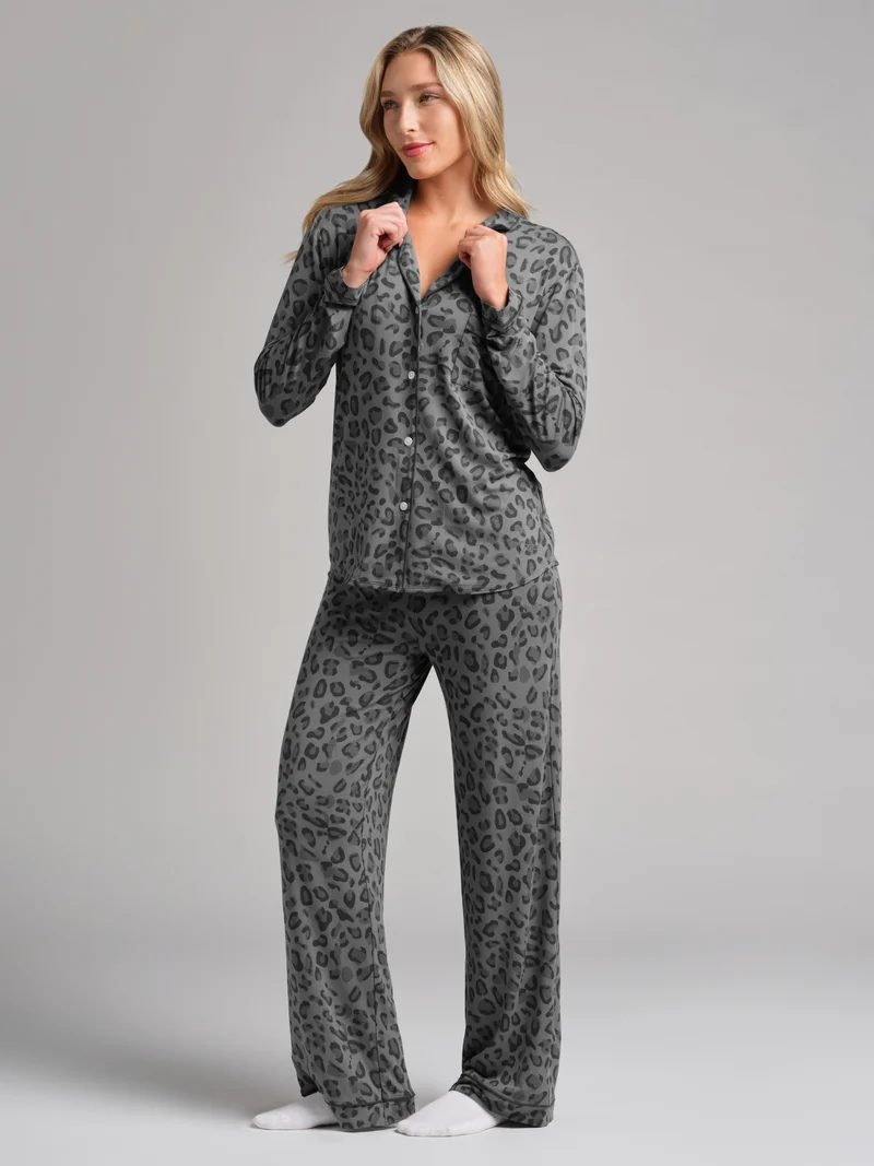 Luna Lounge Long Sleeve Pant PJ Set - Pre Order