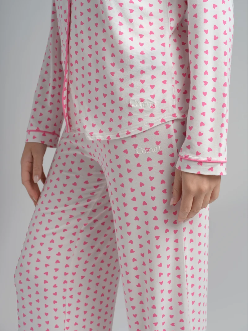 Luna Lounge Long Sleeve Pant PJ Set