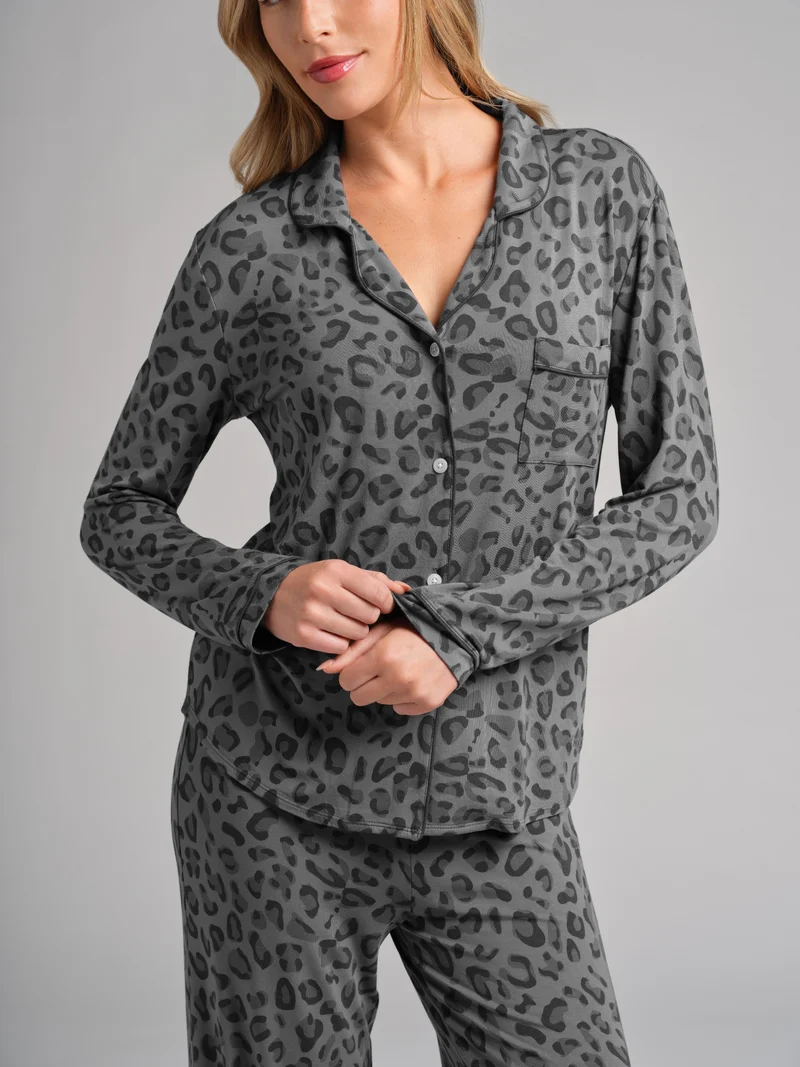 Luna Lounge Long Sleeve Pant PJ Set