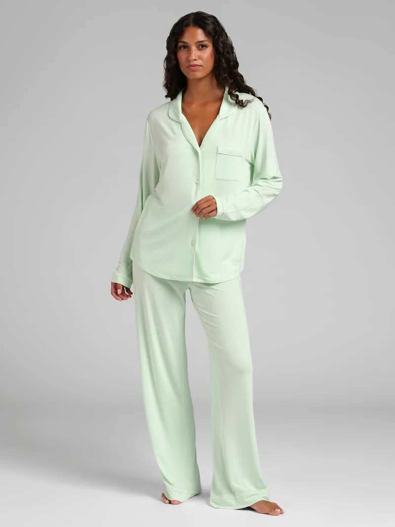 Luna Lounge Long Sleeve Pant PJ Set