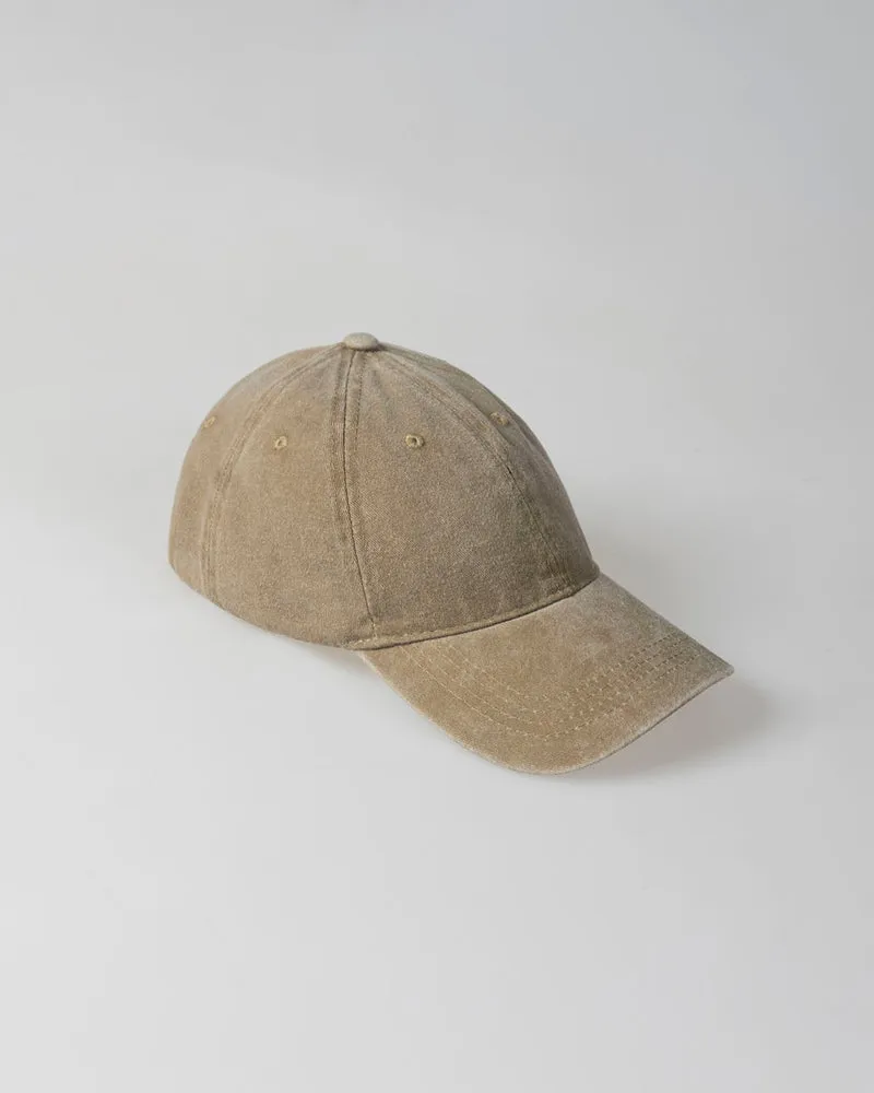 Gorra efecto desgastado