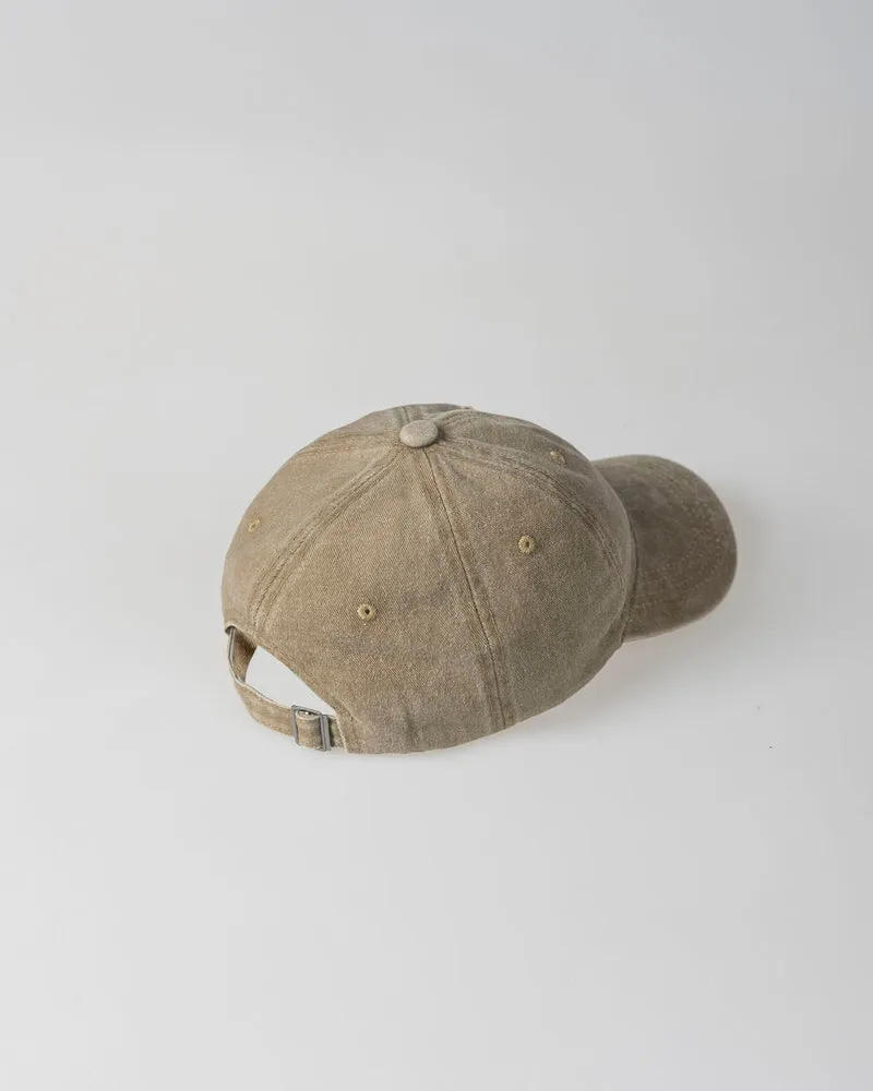 Gorra efecto desgastado