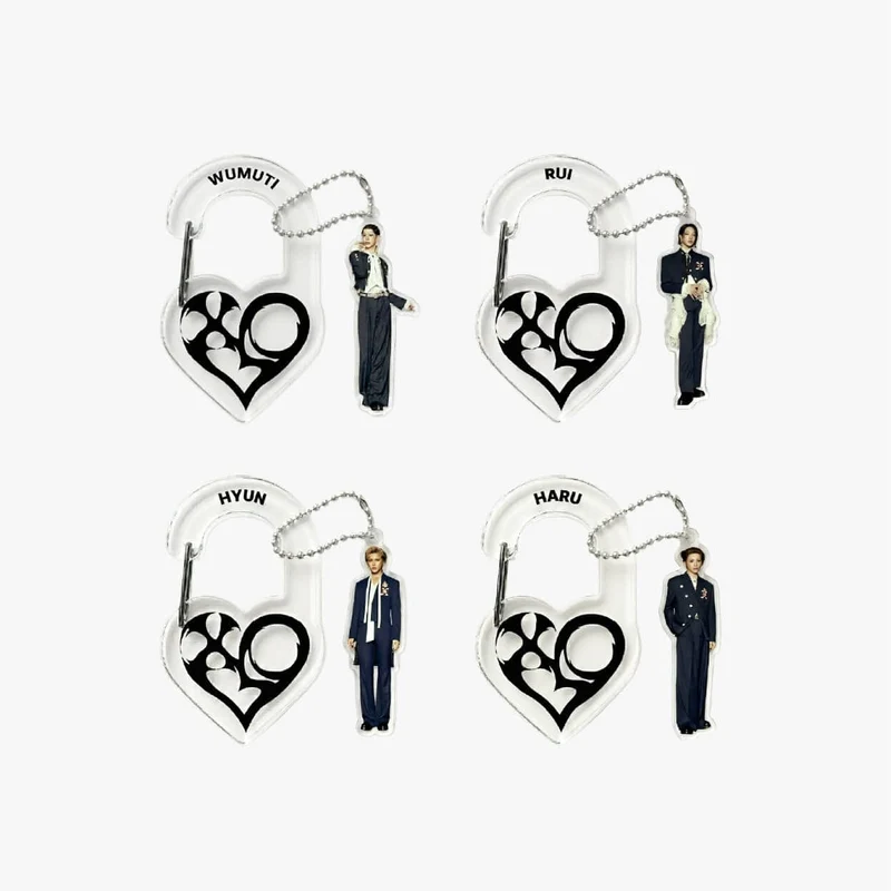 XLOV - ACRYLIC CARABINER KEYRING (2026 ASIA TOUR 'SERVING-X' OFFICIAL CONCERT MD)