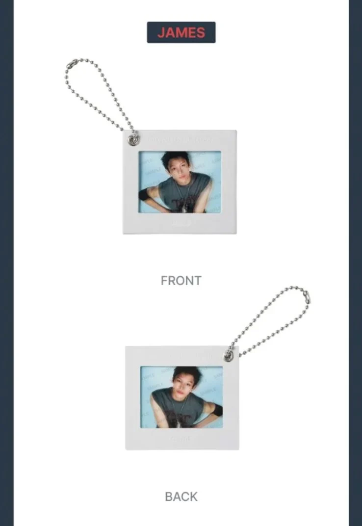CORTIS - MINI FILM PHOTO KEYRING ('26 CORTIS TOUR : PUT YOUR PHONE DOWN MD)