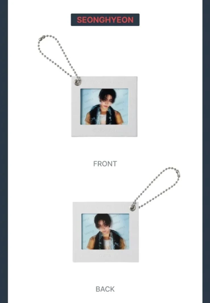 CORTIS - MINI FILM PHOTO KEYRING ('26 CORTIS TOUR : PUT YOUR PHONE DOWN MD)