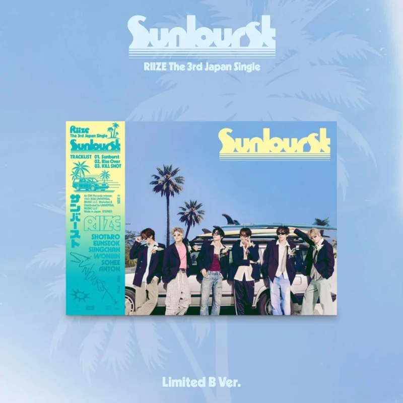 RIIZE - SUNBURST (THE 3RD JAPAN SINGLE)
