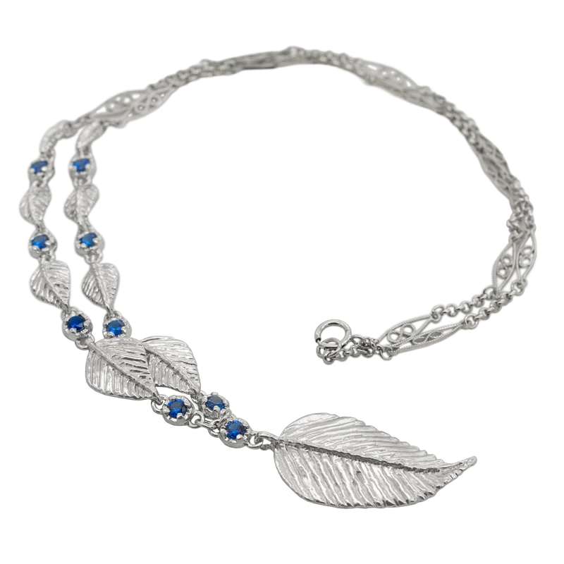 Elven Realms 9 Leaf Necklace: RIVENDELL™, MIRKWOOD™, LOTHLORIEN™