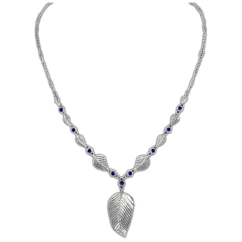 Elven Realms 9 Leaf Necklace: RIVENDELL™, MIRKWOOD™, LOTHLORIEN™