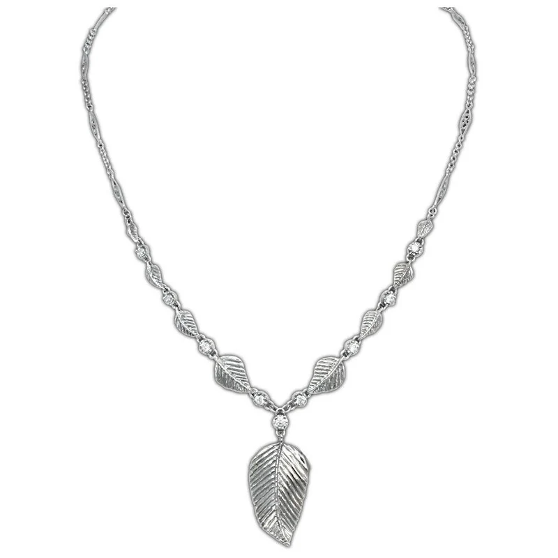 Elven Realms 9 Leaf Necklace: RIVENDELL™, MIRKWOOD™, LOTHLORIEN™