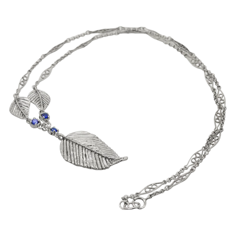 Elven Realms 3 Leaf Necklace: RIVENDELL™, MIRKWOOD™, LOTHLORIEN™