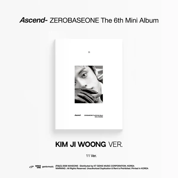ZEROBASEONE 6th Mini Album [Ascend-] (11 Ver.)
