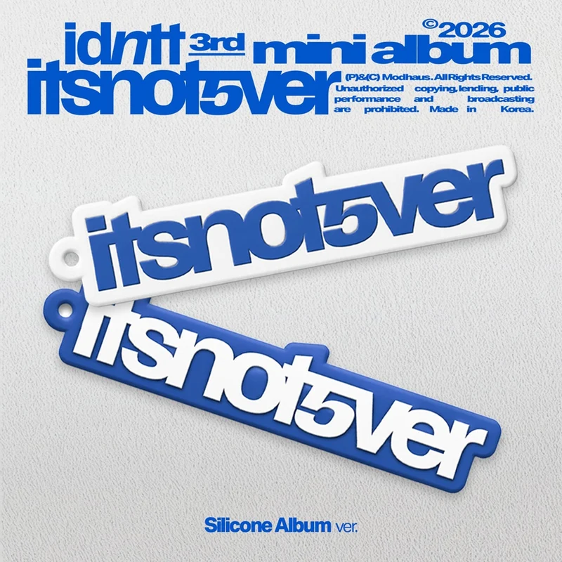 idntt - itsnotover (Silicone Album ver.)