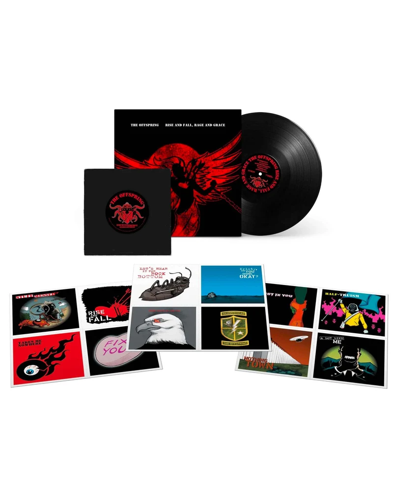 The Offspring - LP Vinilo + 7" + litografías "'Rise and Fall, Rage and Grace" Ed. Limitada