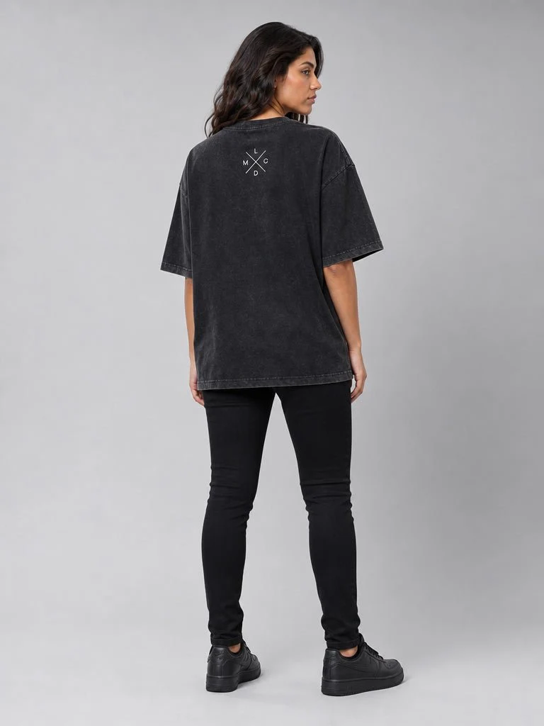 Manuel Carrasco - Camiseta Unisex "Foto Manos Cara" Negro Vintage