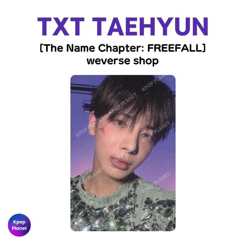 TXT TAEHYUN Photocard [ The Name Chapter: FREEFALL ] weverse shop