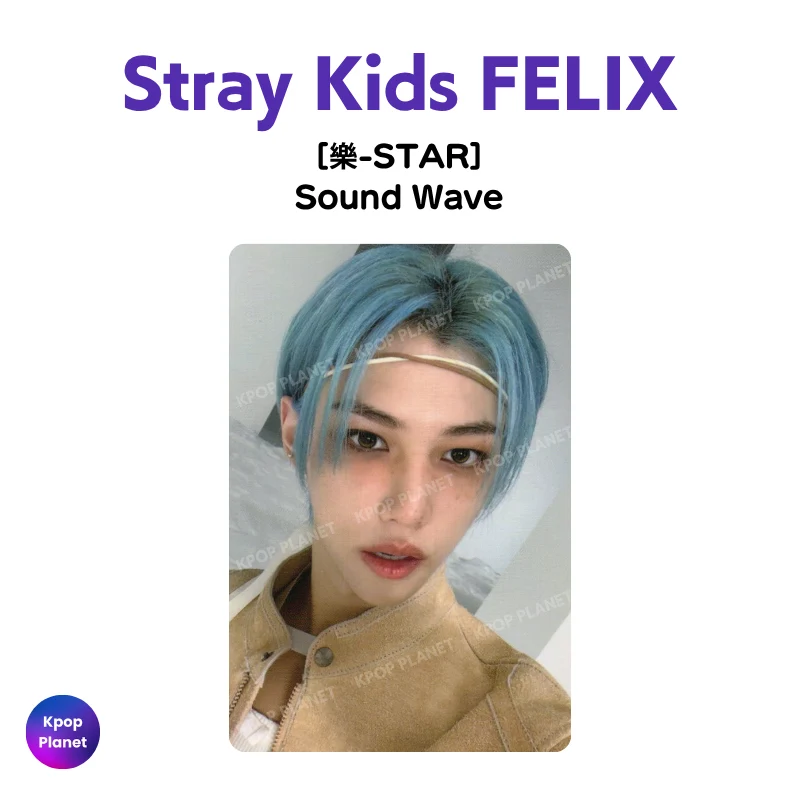 Stray Kids FELIX Photocard [ 樂-STAR ] Sound Wave