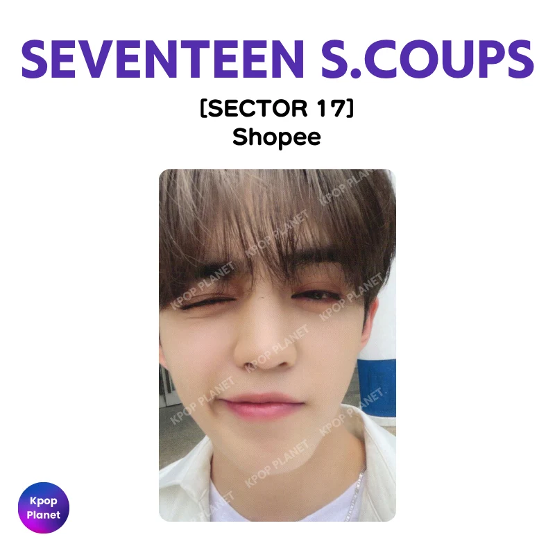 SEVENTEEN S.COUPS Photocard [ SECTOR 17 ] Shopee