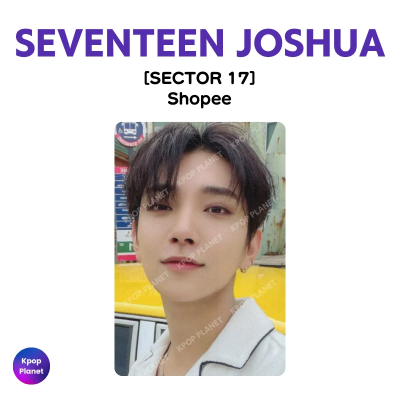 SEVENTEEN JOSHUA Photocard [ SECTOR 17 ] Shopee