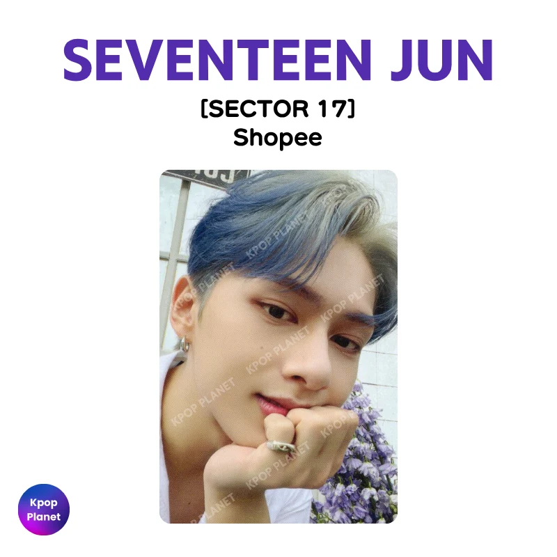 SEVENTEEN JUN Photocard [ SECTOR 17 ] Shopee