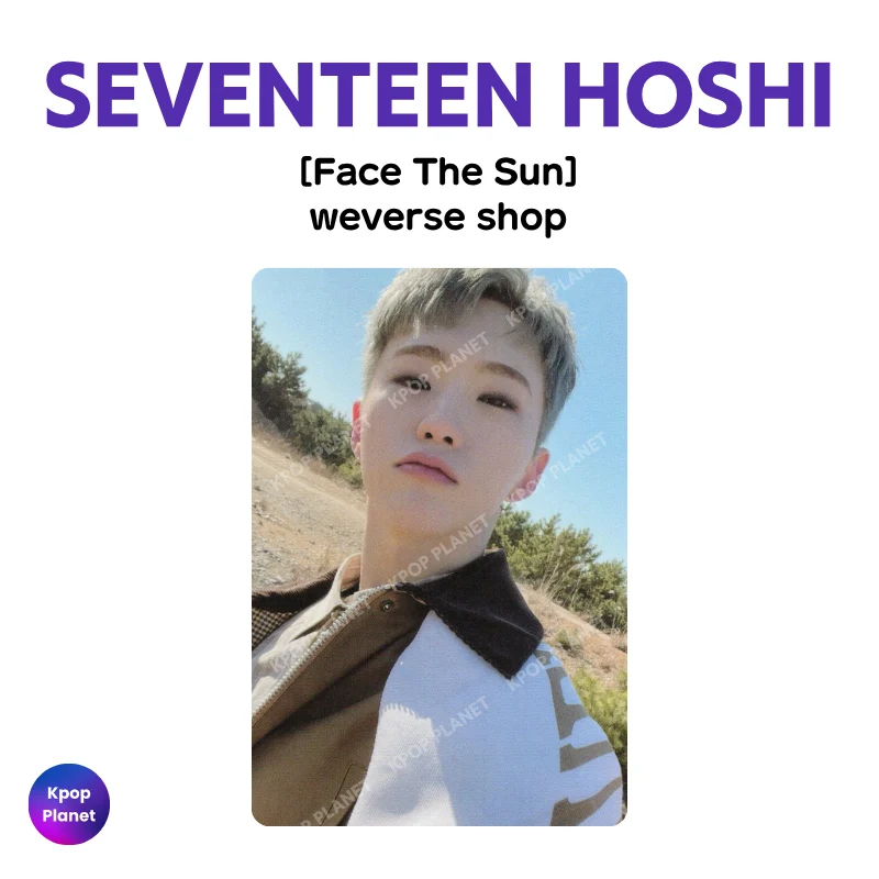 SEVENTEEN HOSHI Photocard [ Face The Sun ] weverse shop