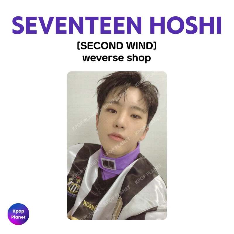 SEVENTEEN HOSHI Photocard [ SECOND WIND ] weverse shop