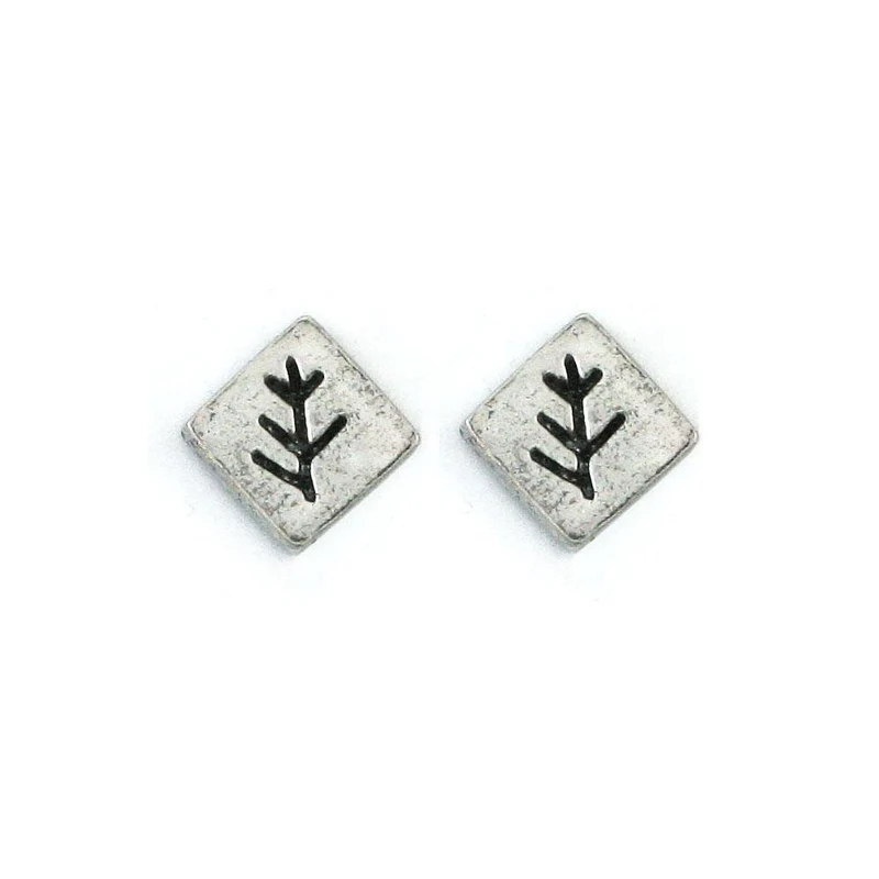 Pendientes de signo de anciano