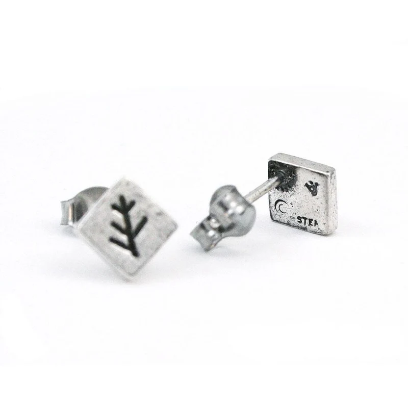 Pendientes de signo de anciano
