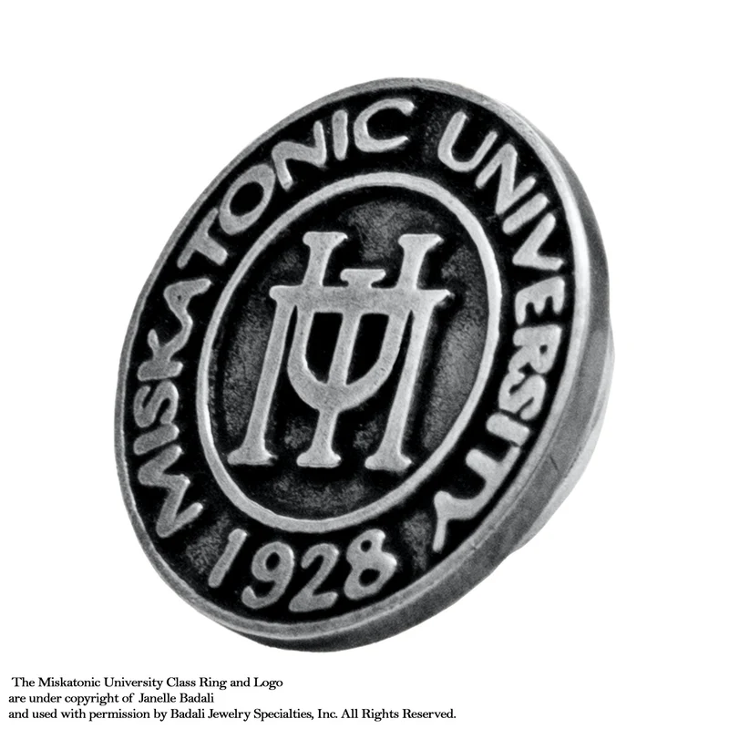 Pin de la Universidad de Miskatonic - Plata