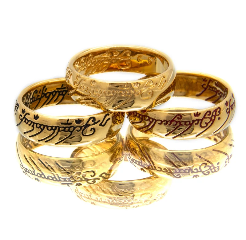 El collar ONE RING™ - GOLLUM™ Oro
