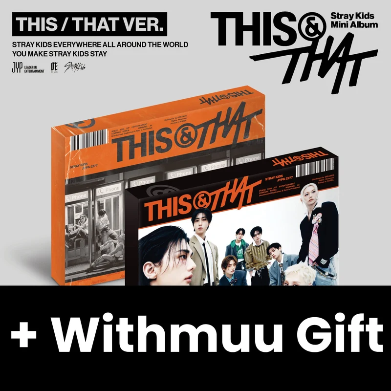 STRAY KIDS - THIS & THAT + Withmuu Gift