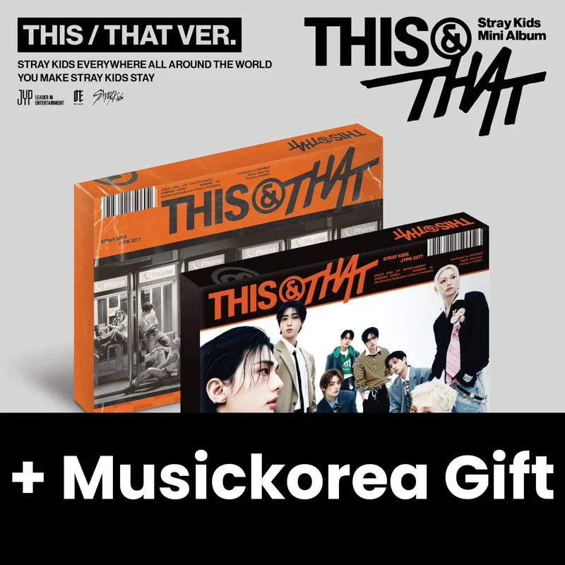 STRAY KIDS - THIS & THAT + Musickorea Gift