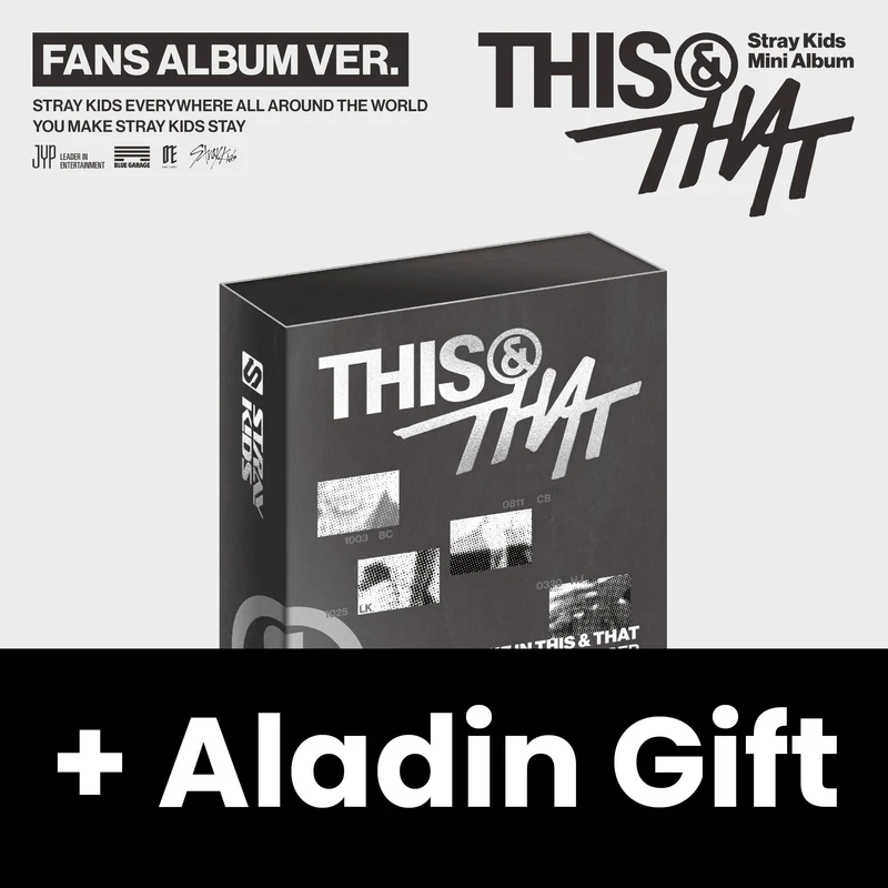 STRAY KIDS - THIS & THAT (FANS ALBUM VER.) + Aladin Gift